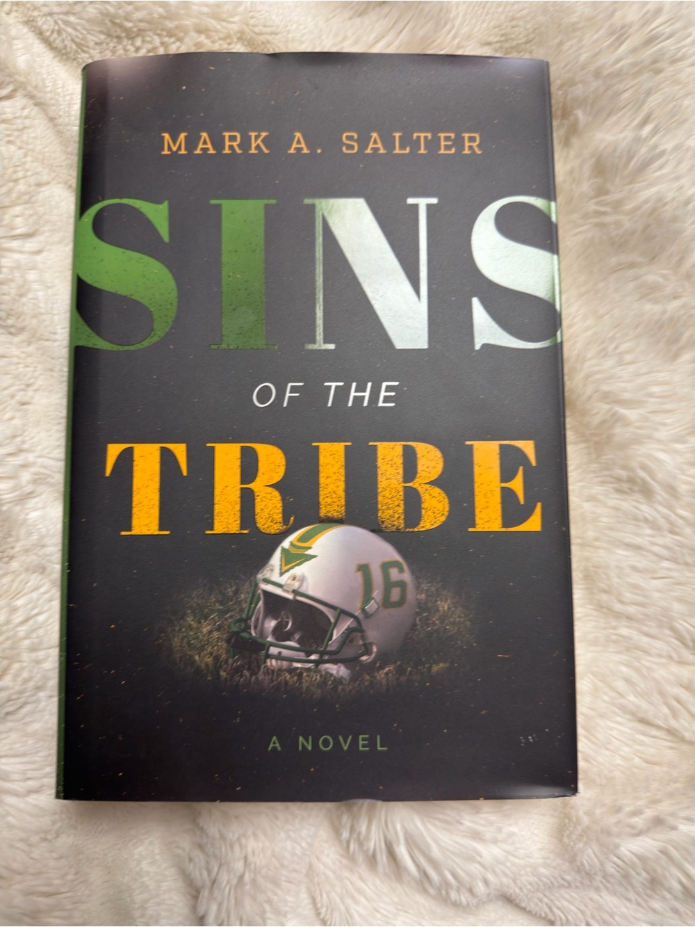 Sins of the Tribe by Mark A. Salter - Black & Green Cover